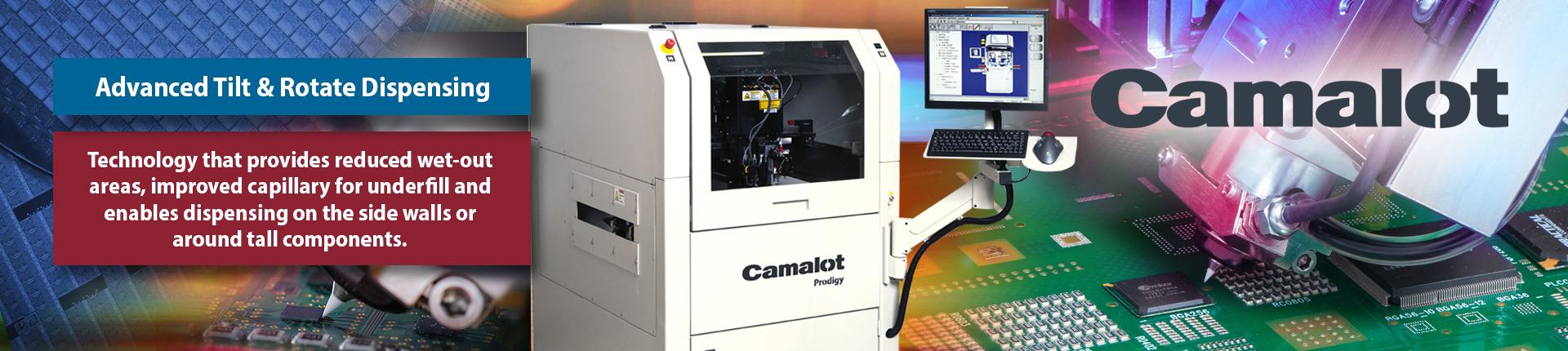 Camalot Prodigy Tilt and Rotate Dispensing System